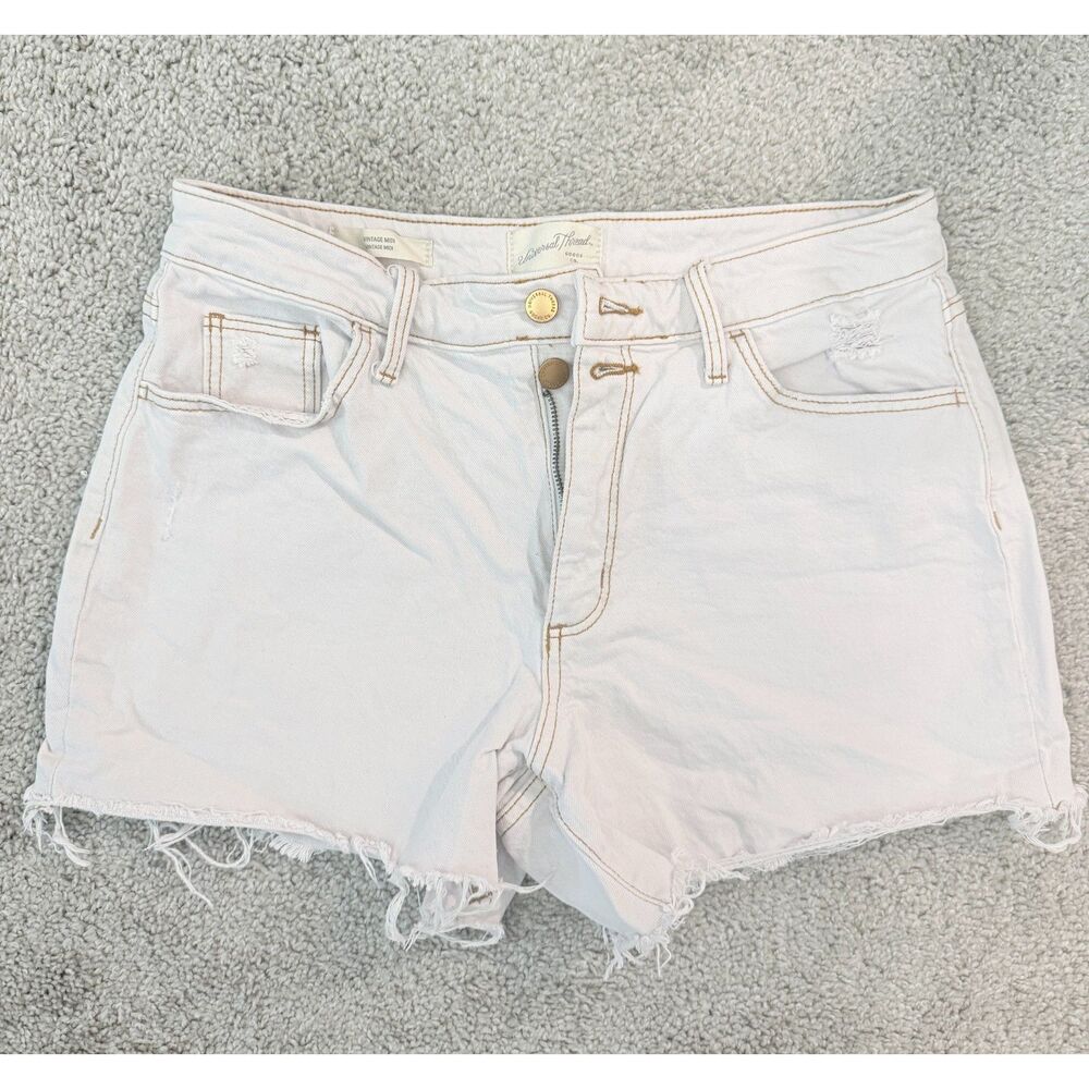 Universal Thread Vintage Midi length Cream Shorts